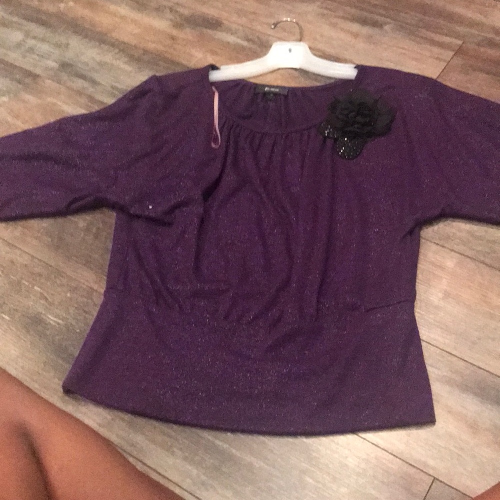 Purple shirt